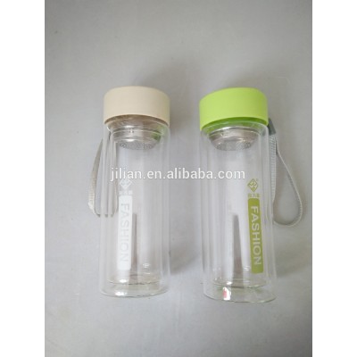 300ml empty glass water bottle